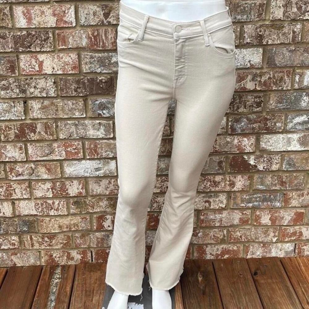 Mother Weekend Beige Jean